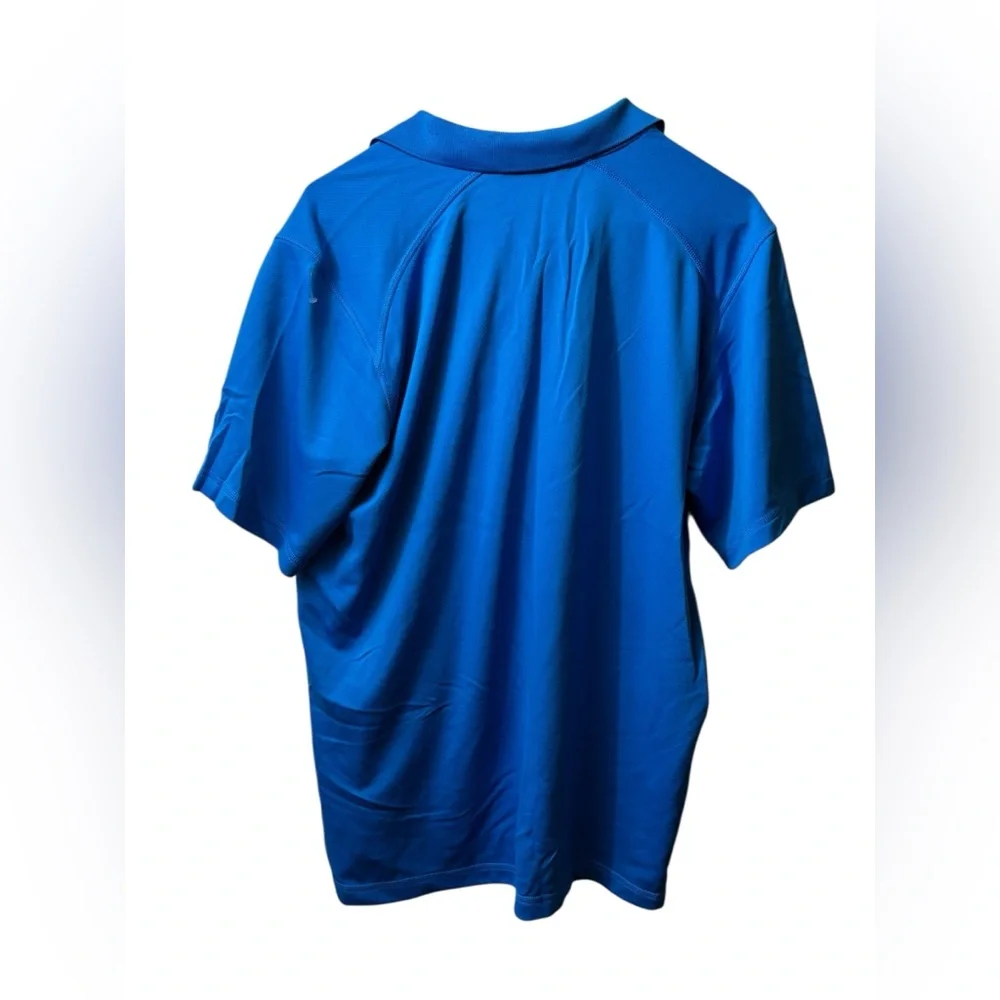 THE NORTH FACE | blue polo shirt large